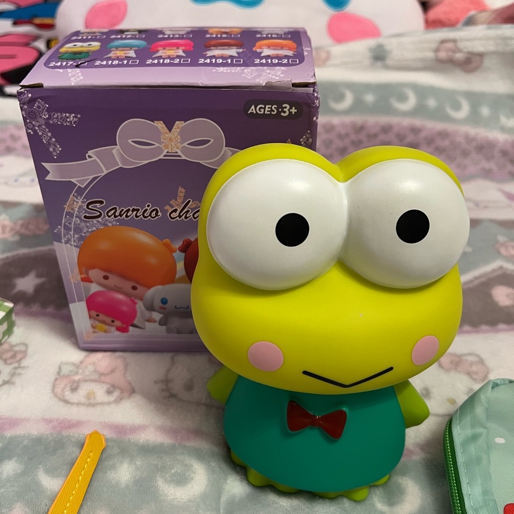 Keropi Frog Toy Set - Picture 4 of 6